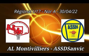 RMu17 - Normandie Nor-A : AL Montivilliers / AS Saint-Denis Sanvic